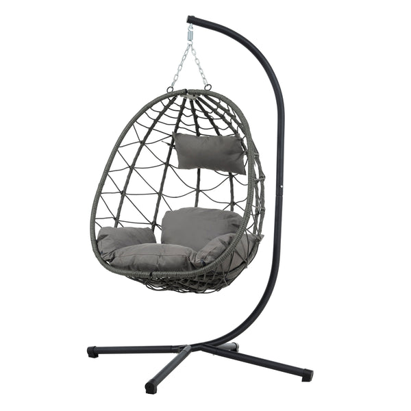 Cozy Hanging Egg Chair Oasis