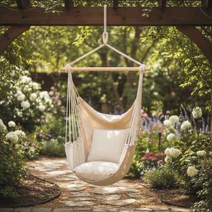 Hanging Rope Chair - dimensions and size detail