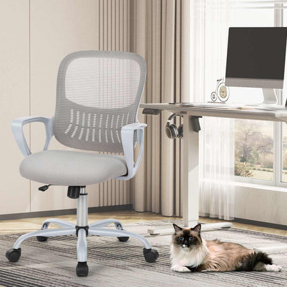 ergonomic drafting chair with adjustable footrest and lumbar support in black and gray colors