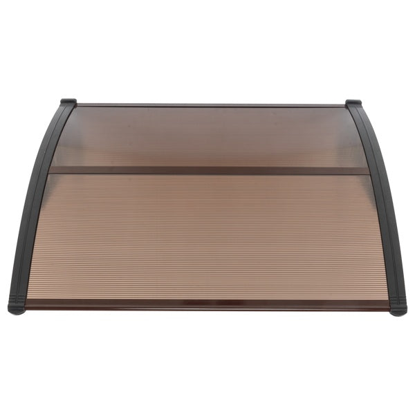 Door Window Rain Cover Eaves Canopy packaging and included parts