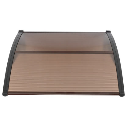 Door Window Rain Cover Eaves Canopy packaging and included parts