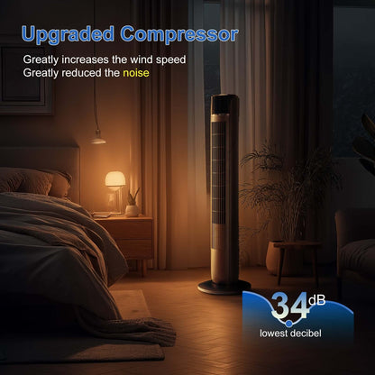 standing fan timer display showing 1 to 12 hour setting