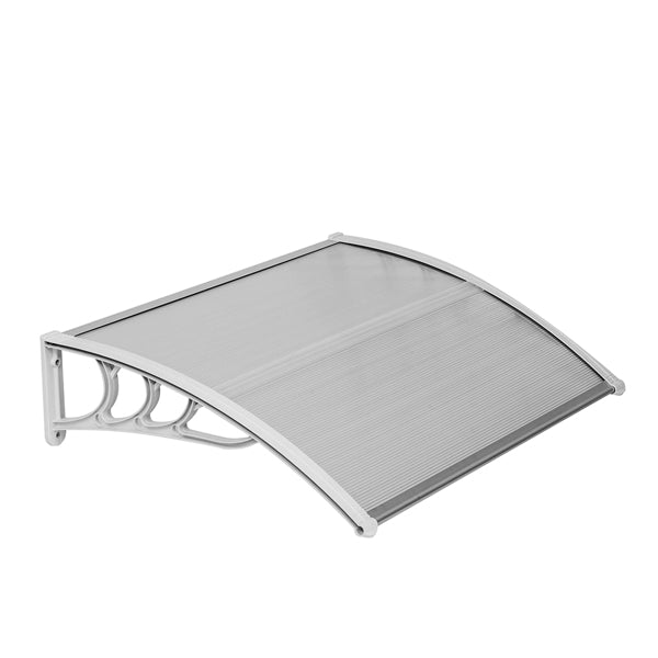 Weatherproof ClearDoorCanopy HeavyDuty Shield RainGuard Awning Protector
